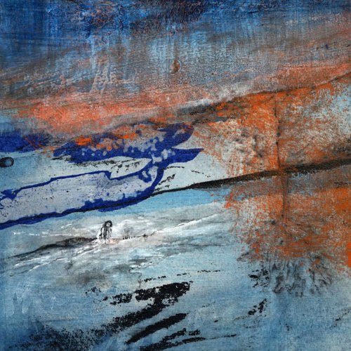 <p>Aquarell und Deckfarben auf Baumwolle, 2024, 18,5x18,5 cm</p>
