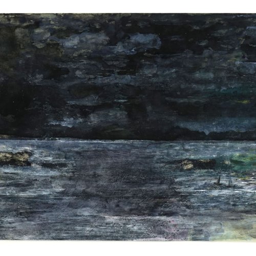 <p>Aquarell und Deckfarben auf Papier, 2024, 25x18 cm</p>

