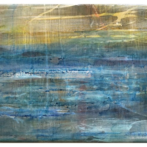 <p>Aquarell und Deckfarben auf baumwolle, 2025, 40 x 30 cm</p>
