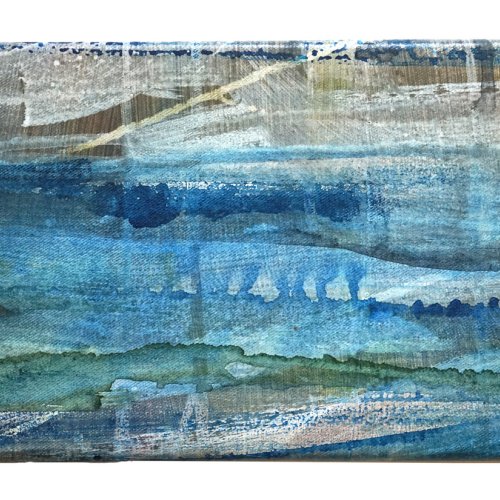 <p>Aquarell auf Baumwolle, 2025, 27x19 cm</p>
