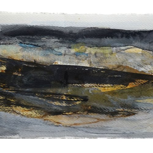 <p>Aquarell auf Bütten, 2025, 19,5x13 cm</p>
