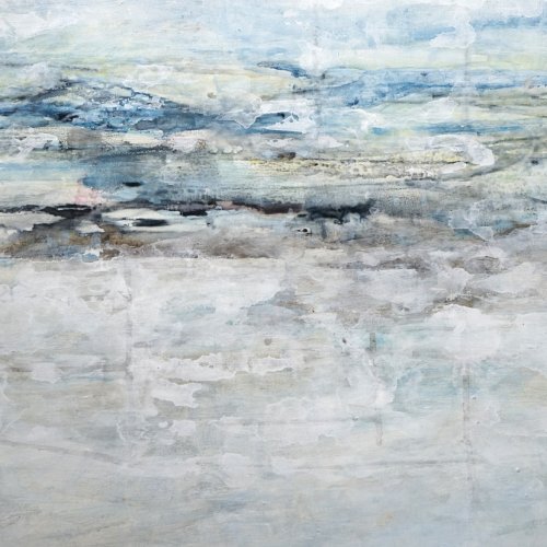 <p>Aquarell und Deckfarben auf Baumwolle, 2026, 72x48 cm</p>
